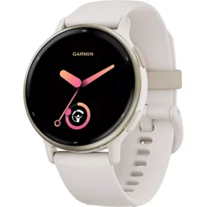 GARMIN vivoactive 5 Smart Watch - Cream Gold & Ivory